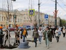 На проспекте Революции временно ограничат проезд из-за заливки территории бетоном