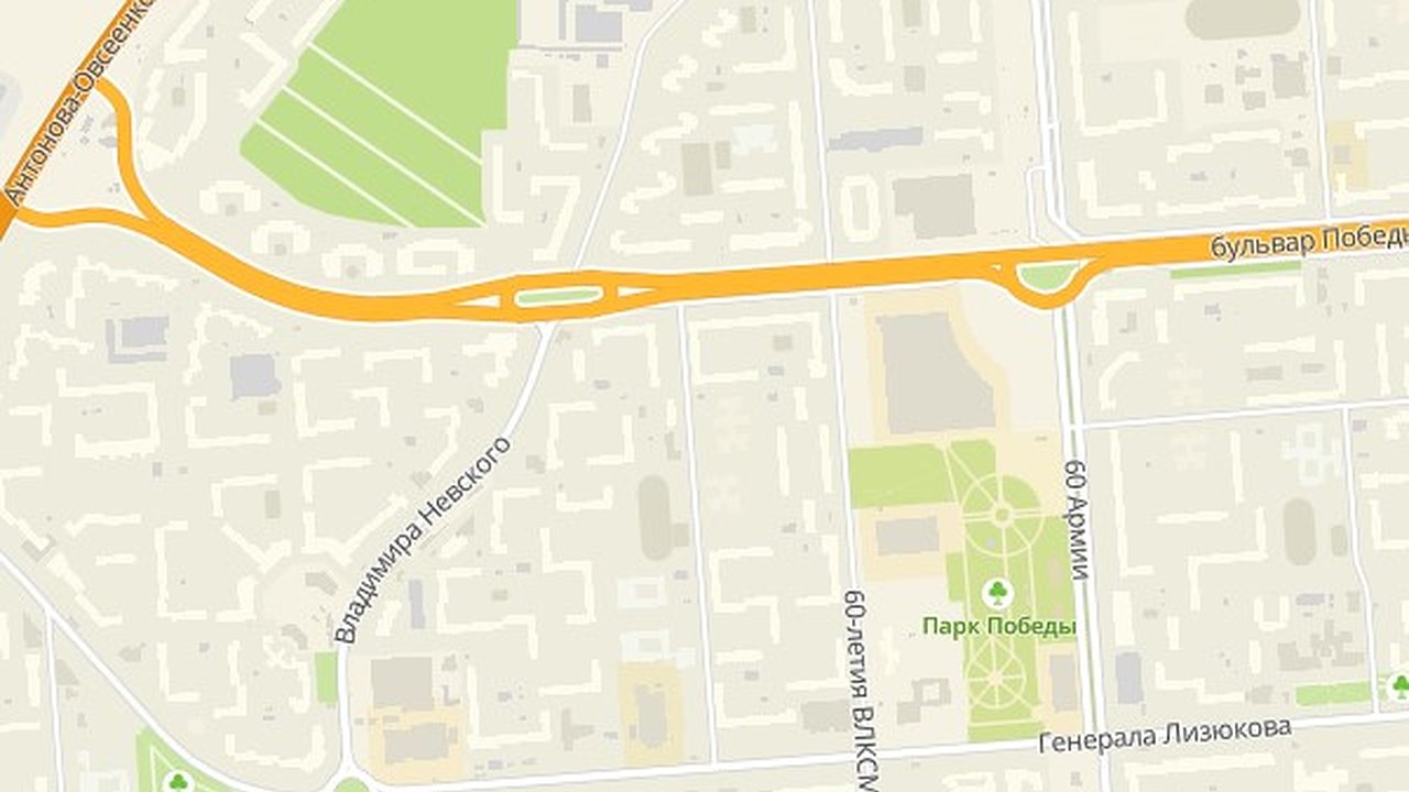 Главная картинка новости: ООО «Центр-Дорсервис» разработает документацию на автодорогу от Антонова-Овсеенко до 60-й Армии