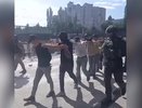 На стадионе «Факел» прошел очередной рейд по мигрантам