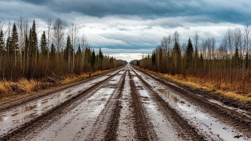 Главная картинка новости: В Бутурлиновке многодетные семьи оказались в ловушке из-за отсутствия дорог