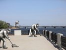 С третьей очереди Петровской набережной уберут мусор и сорняки за 4 млн рублей