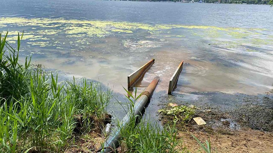 Главная картинка новости: Росприроднадзор выявил несанкционированный сброс сточных вод в Воронежское водохранилище