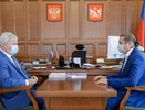 Глава Воронежской области встретился с депутатом Госдумы Сергеем Чижовым