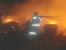 В селе Ермоловка Лискинского района ночью сгорели 70 тюков сена
