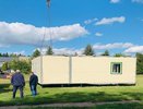В Таловском районе устанавливают новый модульный ФАП для жителей посёлка Высокий