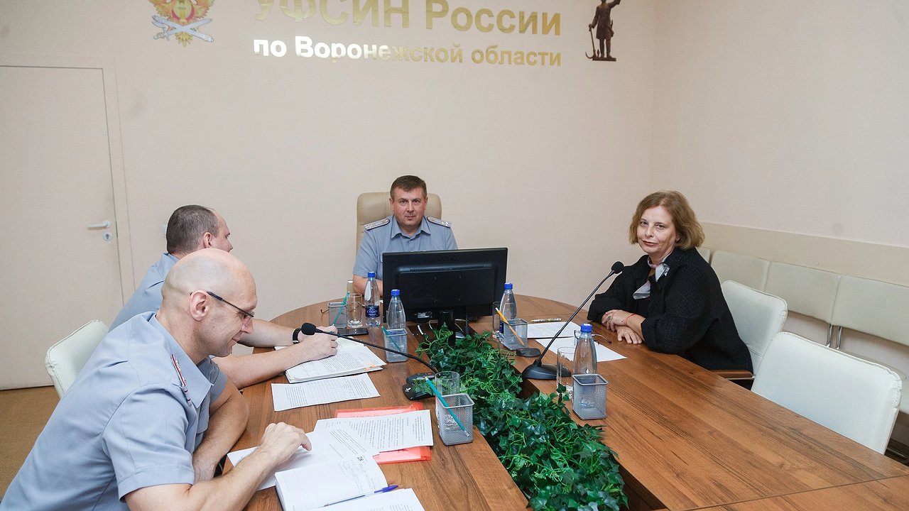 Главная картинка новости: Воронежский УФСИН обсудил подготовку к новому учебному году