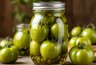 Миниатюра новости: Маринованные зеленые помидоры по-армянски: острая закуска за полчаса