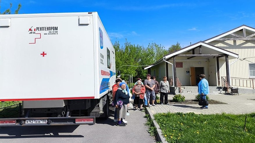 Главная картинка новости: В Борисоглебске мобильные медкабинеты обследовали более 11 тысяч человек за восемь месяцев