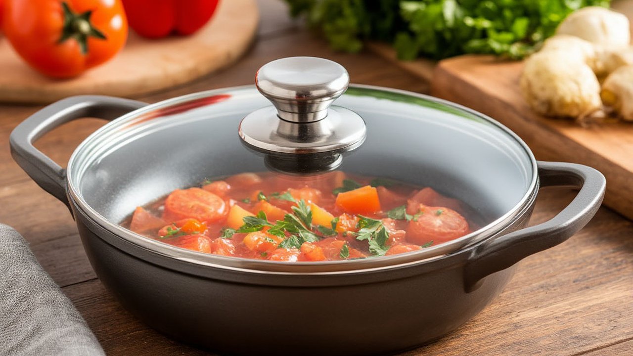 Главная картинка новости: 75 г на 3 л. воды — и стеклянные крышки от кастрюль станут кристально чисты: как вернуть прозрачность крышкам за 30 минут