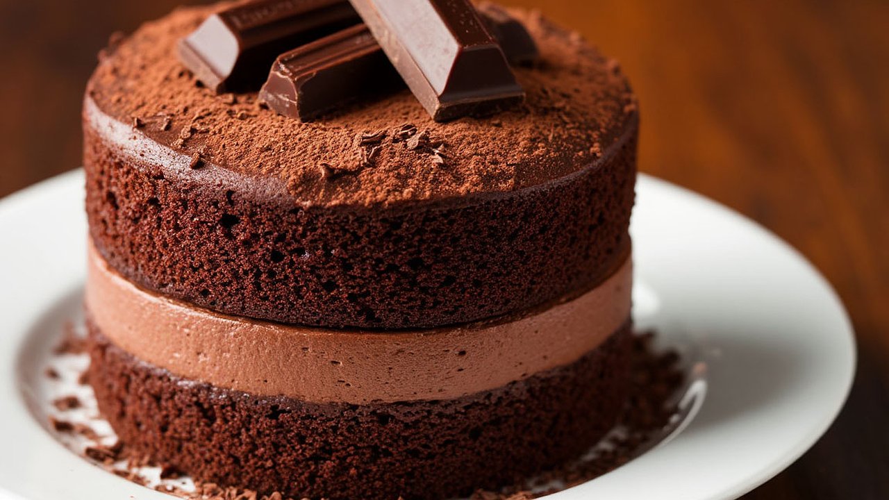 Главная картинка новости: Мука и сахар не нужны: этот шоколадный торт можно есть даже на жесткой диете