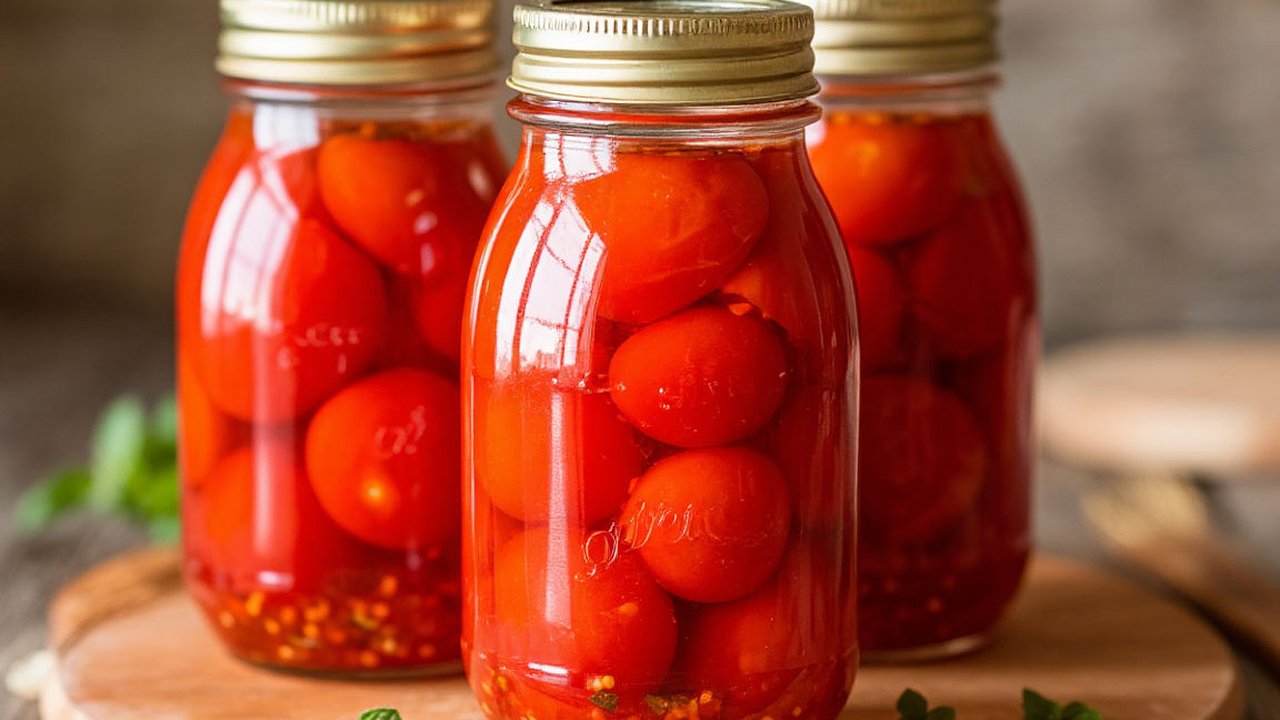 Главная картинка новости: Маринуем помидоры, как в СССР: дешёвая приправа делает вкус неповторимым, а ещё улучшает цвет и продлевает срок хранения