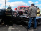 На трассе в Павловском районе легковушка врезалась в металлический отбойник