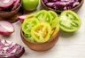 Миниатюра новости: Зеленые помидоры по-грузински: готовим вкуснейшую закуску из недозревшего урожая