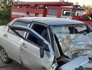 На трассе в Павловском районе в серьёзном ДТП столкнулись автобус и легковушка