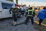 Миниатюра новости: В Семилукском районе врачи и спасатели провели учения с имитацией массового ДТП