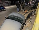 В Воронеже ДТП на улице Куколкина закончилось падением авто в яму