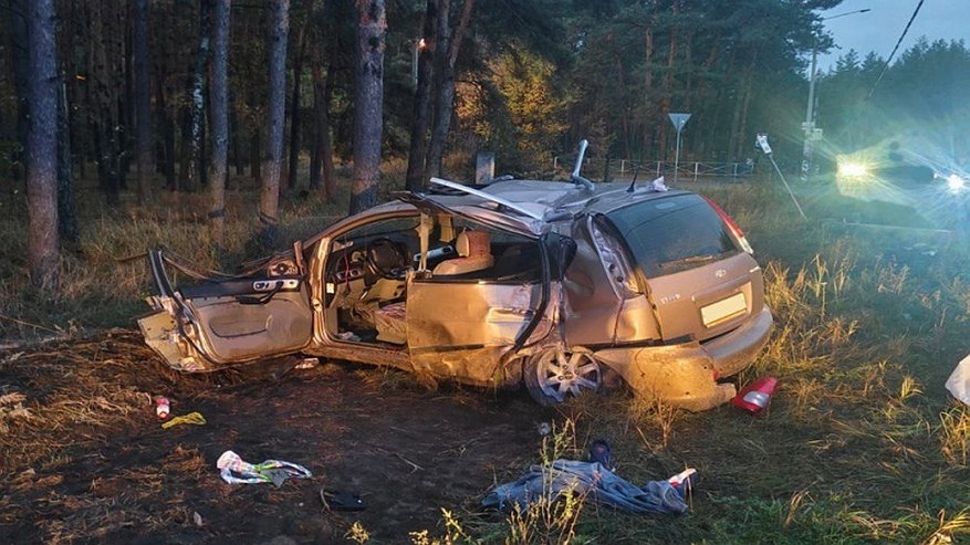 Главная картинка новости: В Воронеже в ДТП погиб 47-летний водитель и пострадали два пассажира