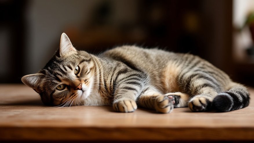 Главная картинка новости: Превращение уличного кота в домашнего: история нежности и доверия