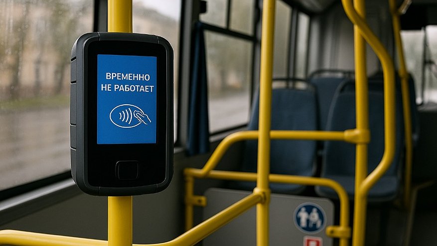 Главная картинка новости: В воронежских автобусах возможны временные сбои при оплате картой
