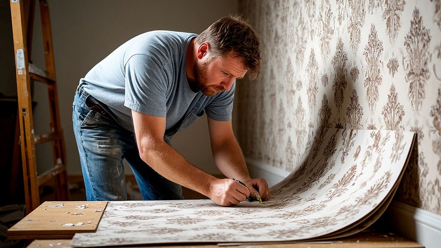 Главная картинка новости: Почему комната кажется меньше после ремонта: тайны выбора обоев