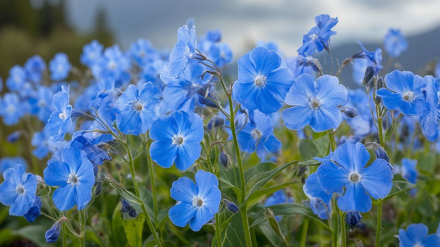 Главная картинка новости: Осенняя посадка многолетников: чтобы весной сад сиял голубым
