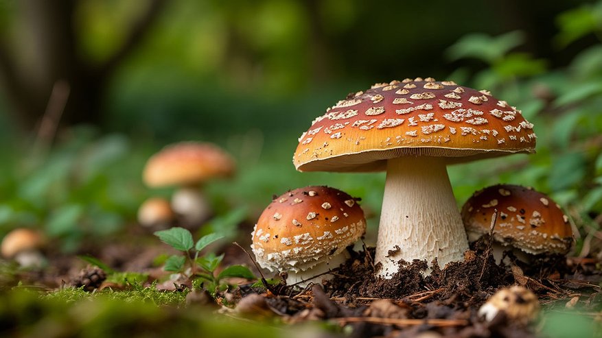 Главная картинка новости: Как вырастить лесные грибы на даче: осенний посев для будущих урожаев