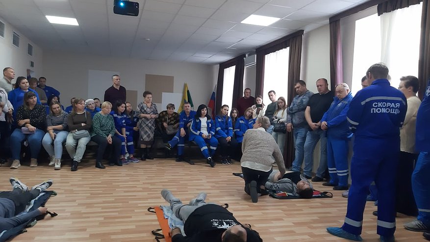 Главная картинка новости: В Бутурлиновском районе состоялся научно-практический семинар для фельдшеров