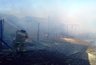 Миниатюра новости: В селе Нижнее Турово Нижнедевицкого района утро началось с пожара в хозпостройке