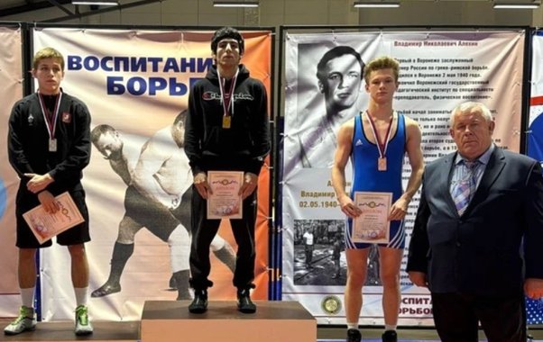 Воронежские спортсмены взяли четыре медали всероссийского турнира по греко-римской борьбе