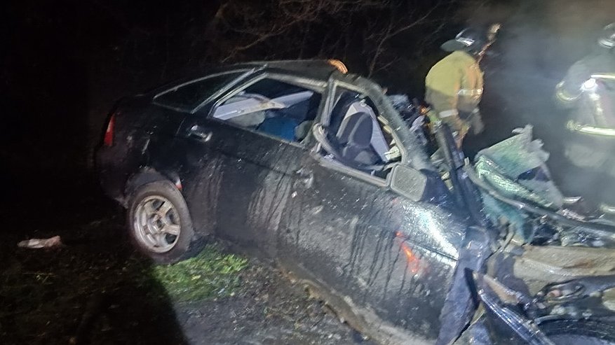 Главная картинка новости: На трассе в Аннинском районе в ДТП между грузовиком и легковушкой пострадал человек