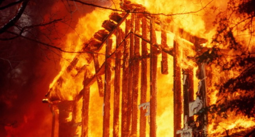 В Воронежской области при пожаре задохнулась женщина