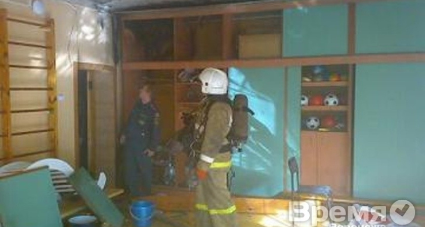 В Воронеже из-за пожара эвакуировали детский сад