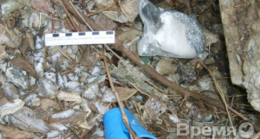 Во время праздничных каникул наркополицейские нашли почти 3 килограмма наркотиков, спрятанных в парках и скверах по всему городу