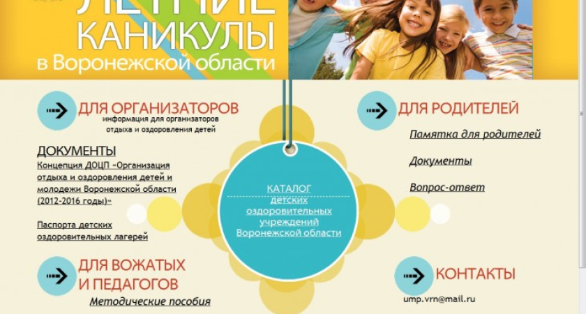 Летний лагерь для ребенка теперь можно выбрать в интернете