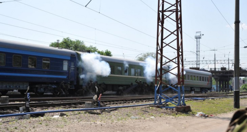 В центре Воронежа проходят антитеррористические учения
