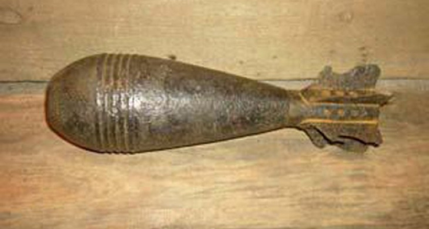 В Воронеже миной хотели украсить клумбу