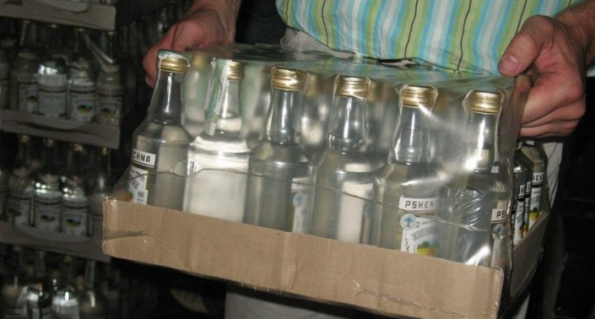 В Воронеже полицейские изъяли полтонны «левой» водки