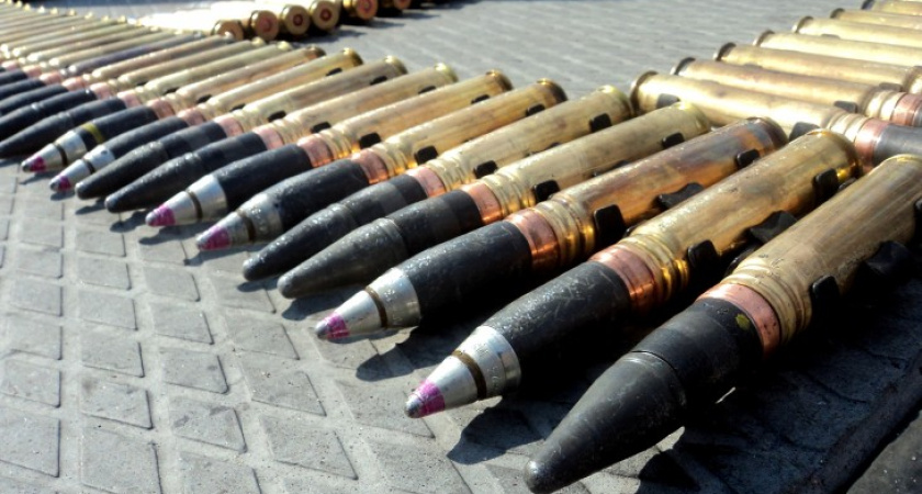 В Воронежской области у села Сторожевое взорвали более 800 снарядов