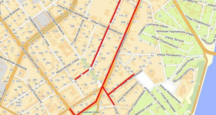 В Воронеже из-за «Кросса наций» перекроют центр города