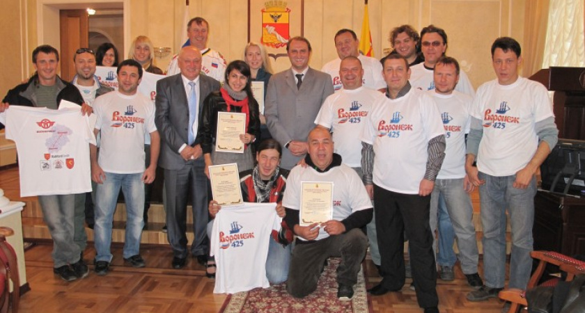 Власти поблагодарили воронежских байкеров за юбилейный мотопробег