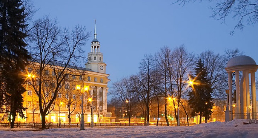 Видовые места Воронежа будут оформлены к Новому году в едином стиле