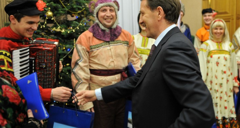 Коляда пришла к губернатору Воронежской области