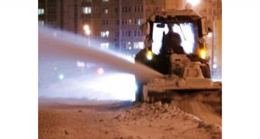 В Воронеж пришла зима со снегопадами