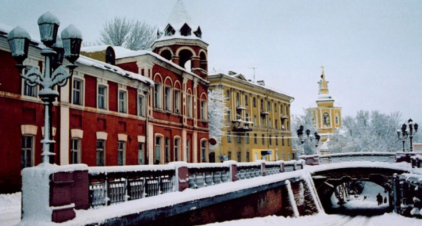 В Воронеже осуществляются зимние благоустроительные работы