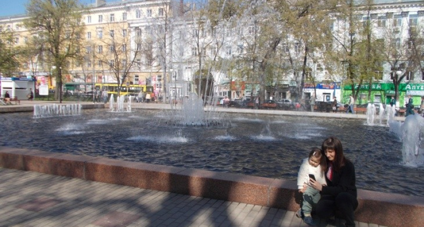 В Воронеже на Первомай включат все городские фонтаны