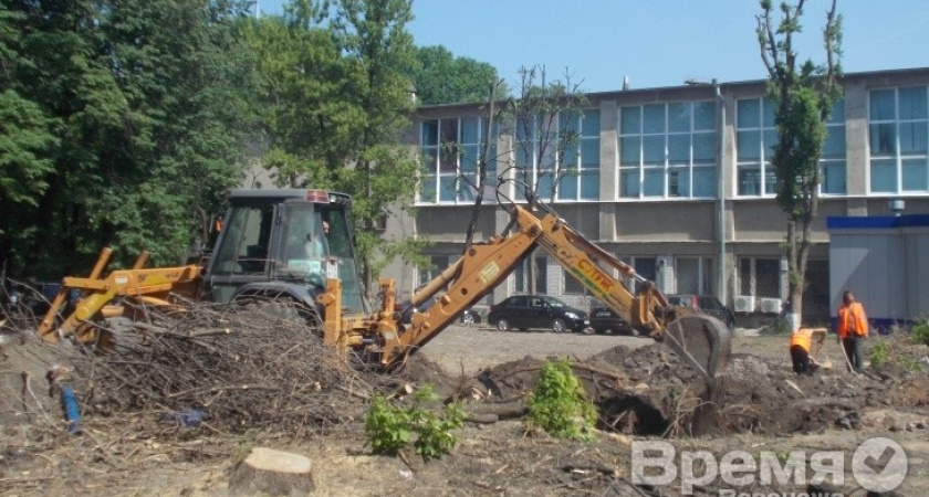 В центре Воронежа на месте детской площадки вырастет многоэтажный дом?