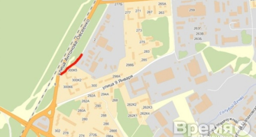 В Воронеже вновь перекроют часть окружной