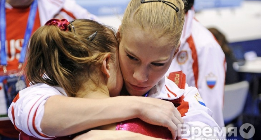 Воронежской гимнастке Виктории Комовой досталось серебро Олимпиады