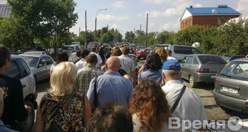 Воронеж стал в пробках из-за празднования 100-летия ВВС