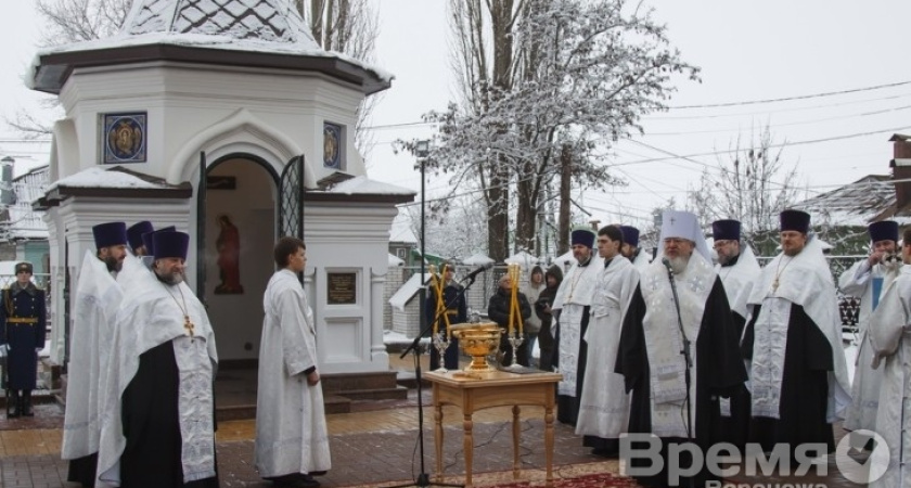 В Воронеже открыли первый памятник героям Отечественной войны